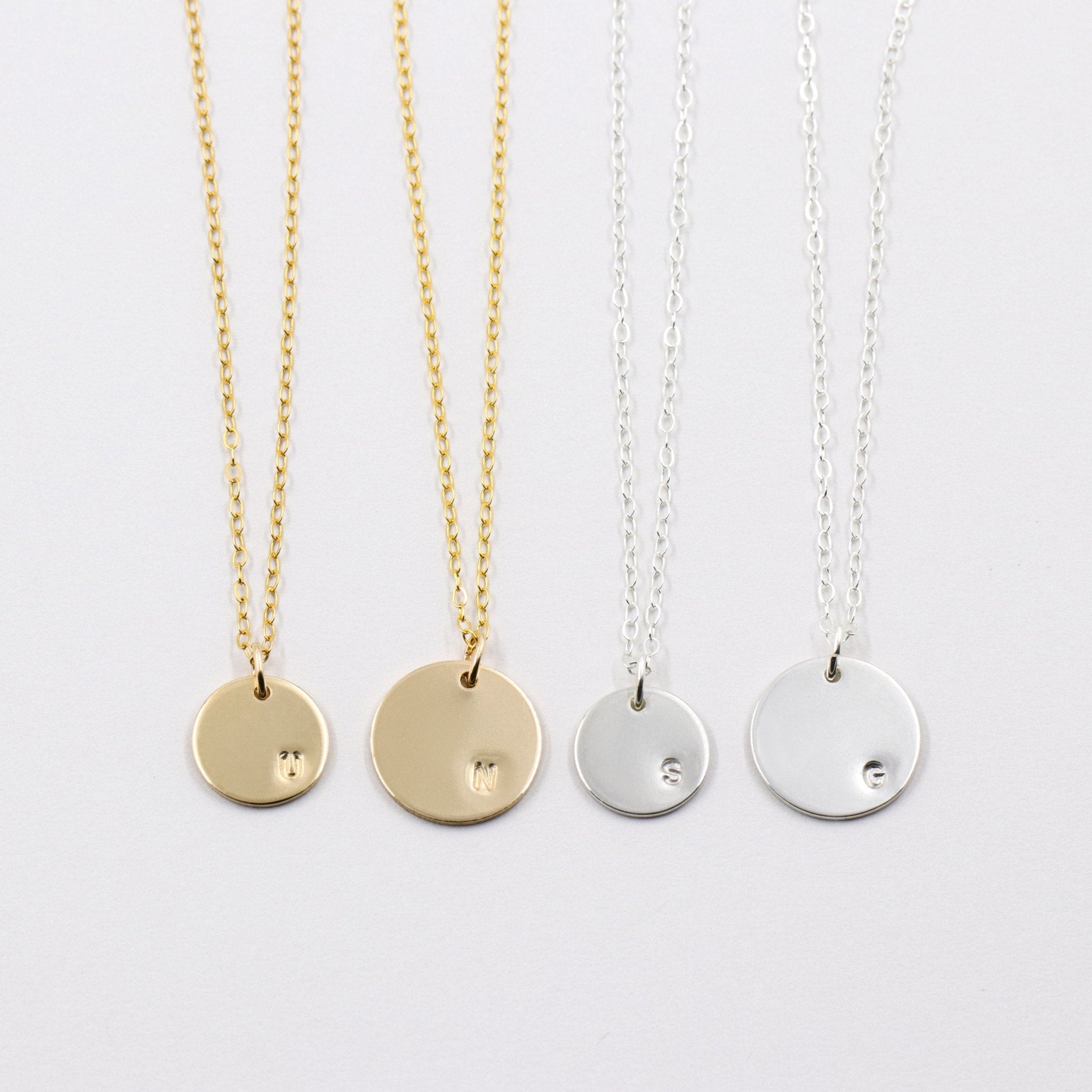 Tala Initial Necklace Little Vagabonde Jewelry – Petite Vagabonde