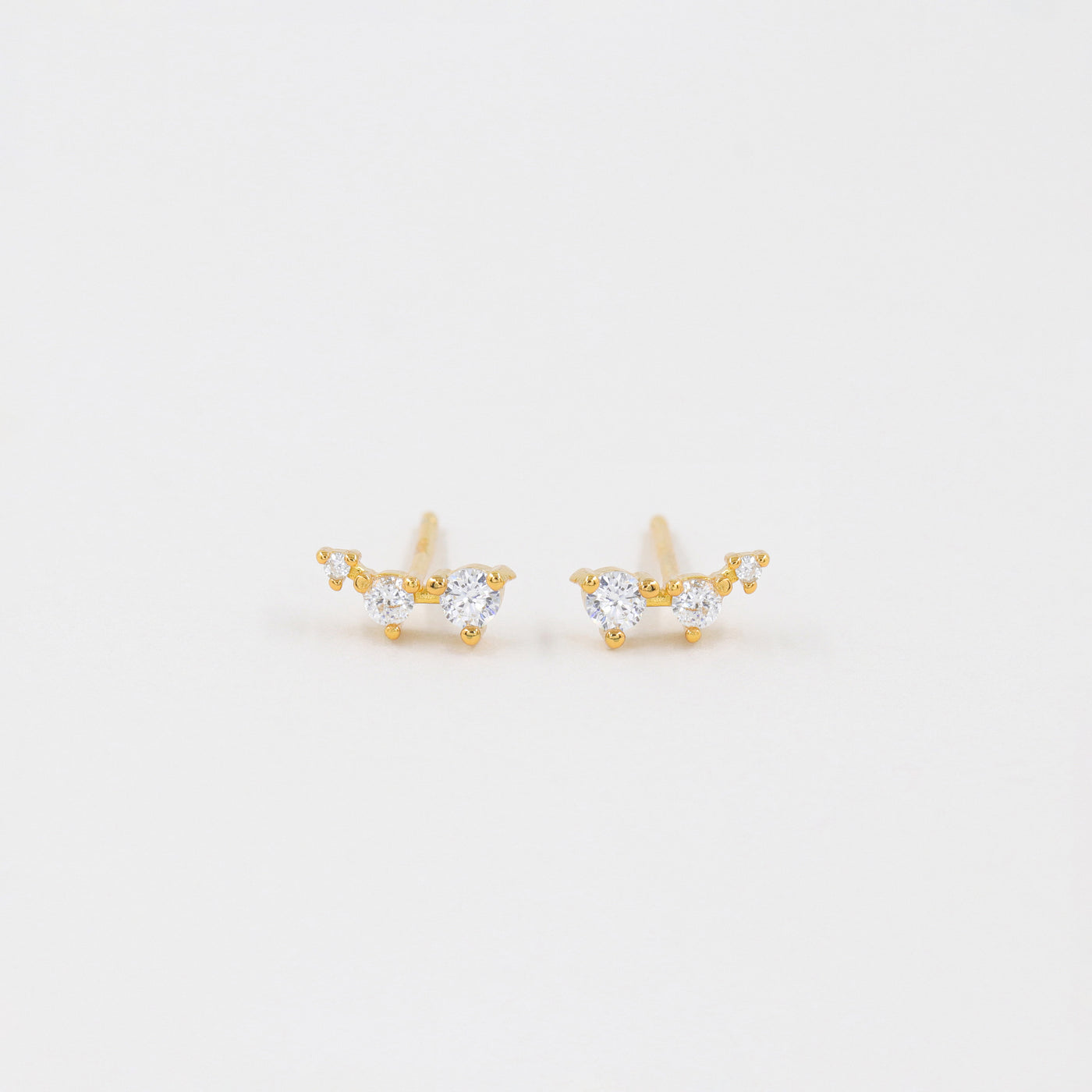 Noelia - Puces d'Oreilles en Argent Massif