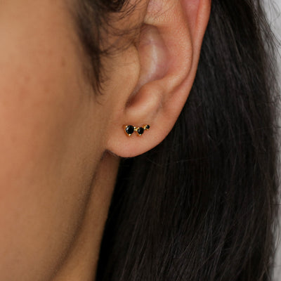 Noelia - Puces d'Oreilles en Argent Massif