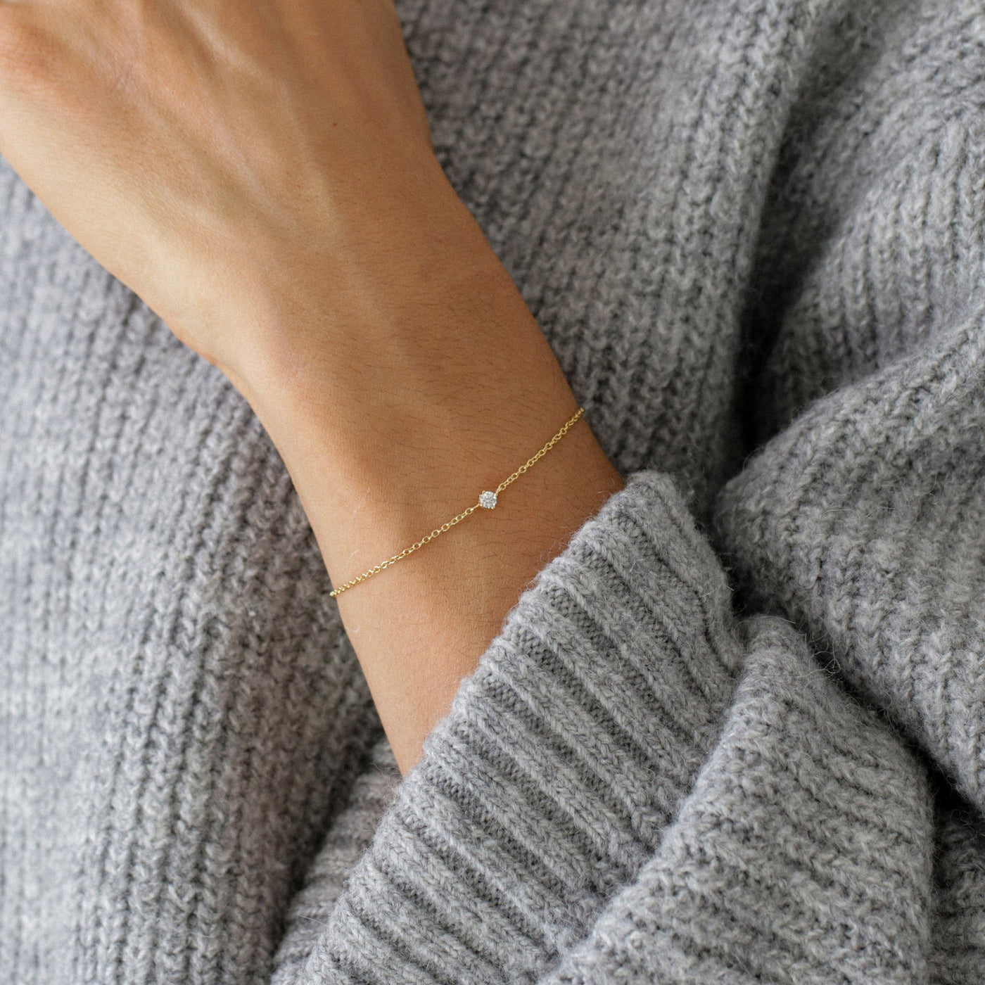 Bracelet Lina – Opale Synthétique en Argent Massif - Petite Vagabonde