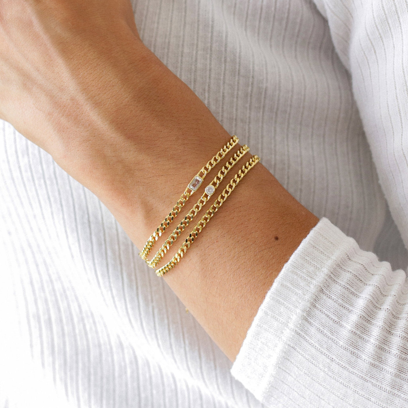 Bracelet Rolo en Argent massif - Petite Vagabonde