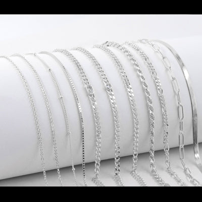 Bracelet Rolo en Argent massif - Petite Vagabonde