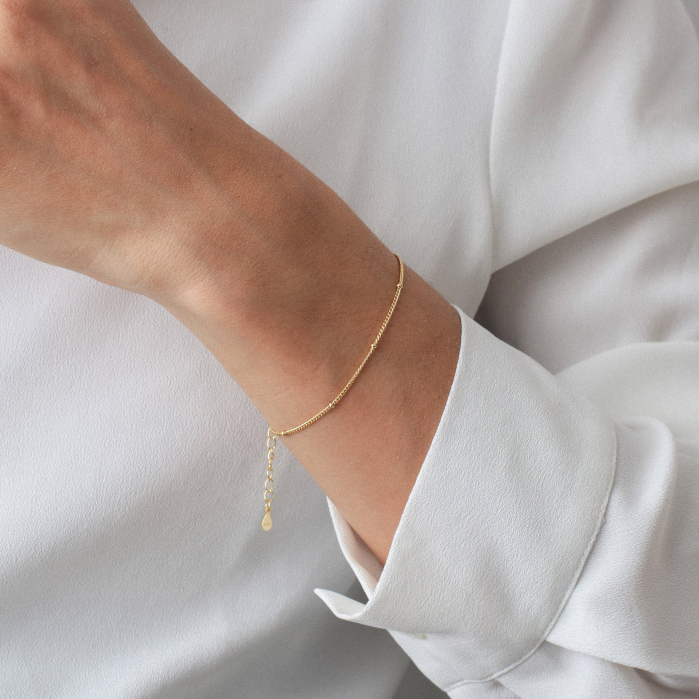 Bracelet Satellite en Argent massif - Petite Vagabonde