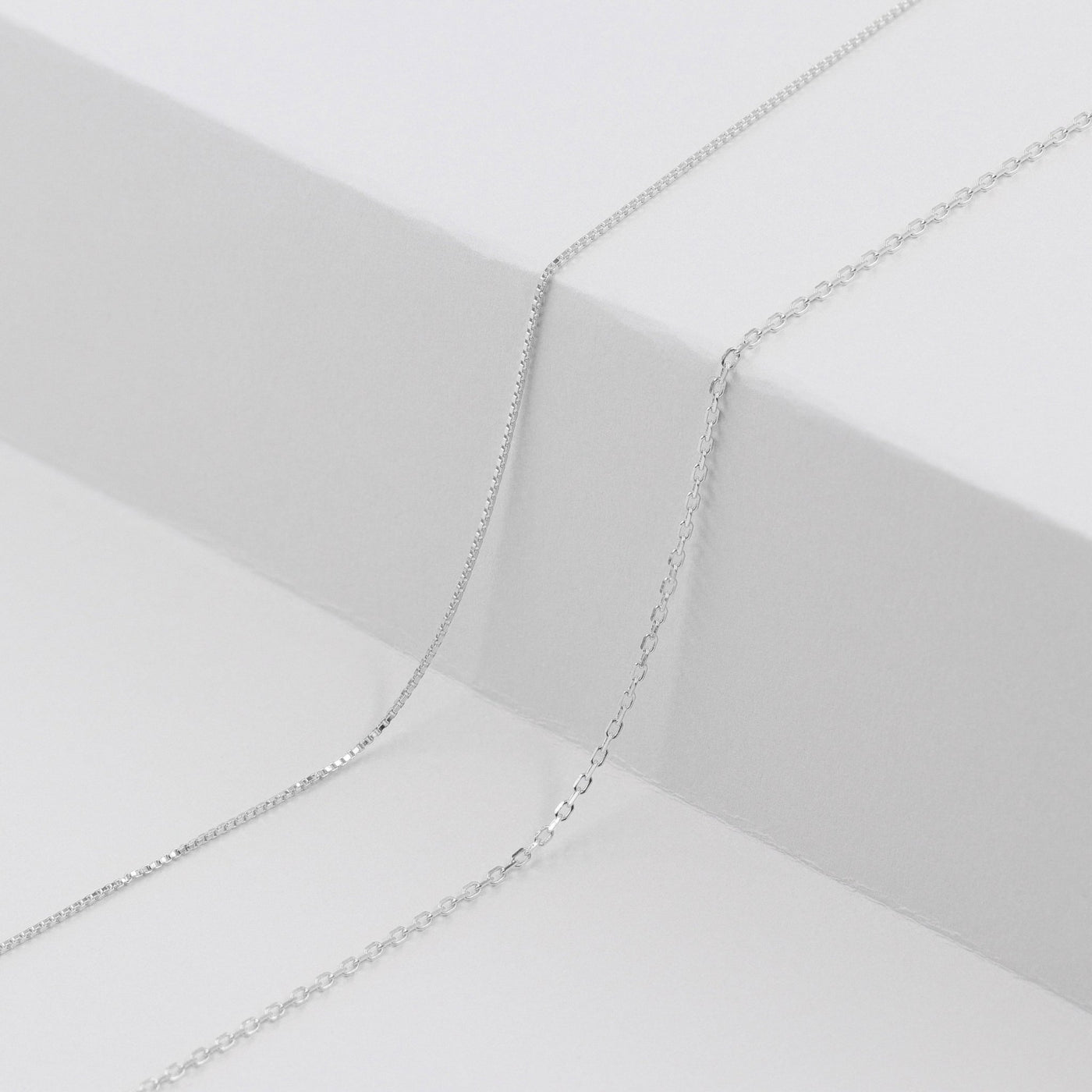 Collier Adele avec Pendentif Glissant en Argent Massif - Petite Vagabonde