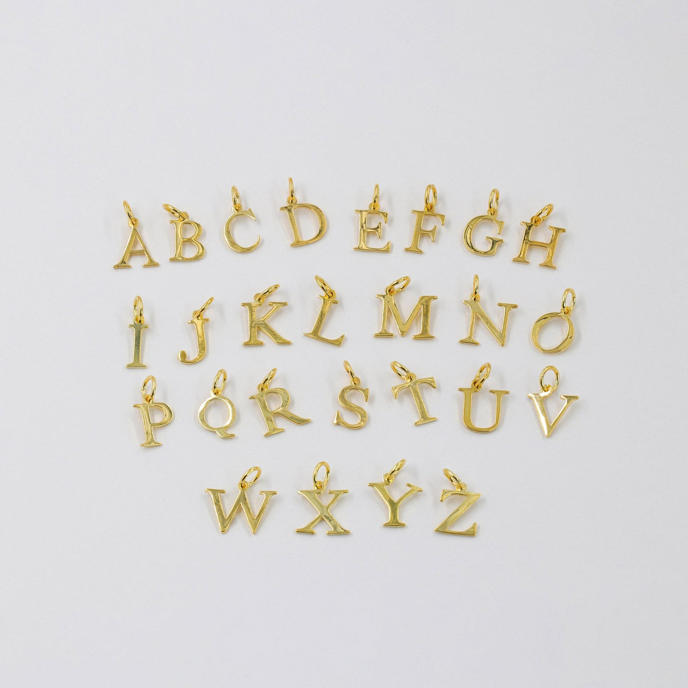 Collier Estelle avec Pendentif Lettre en Argent Massif - Petite Vagabonde