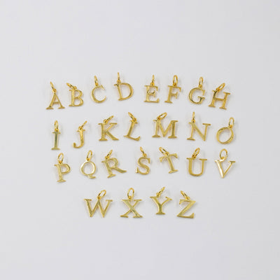 Collier Estelle avec Pendentif Lettre en Argent Massif - Petite Vagabonde