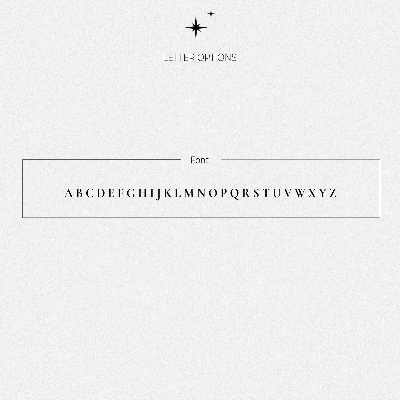 Collier Nina avec Pendentif Rectangulaire Initiale en Argent Massif - Petite Vagabonde