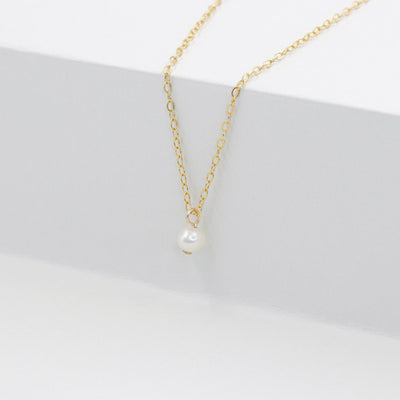 Kelia - Collier Perle Solitaire - Petite Vagabonde