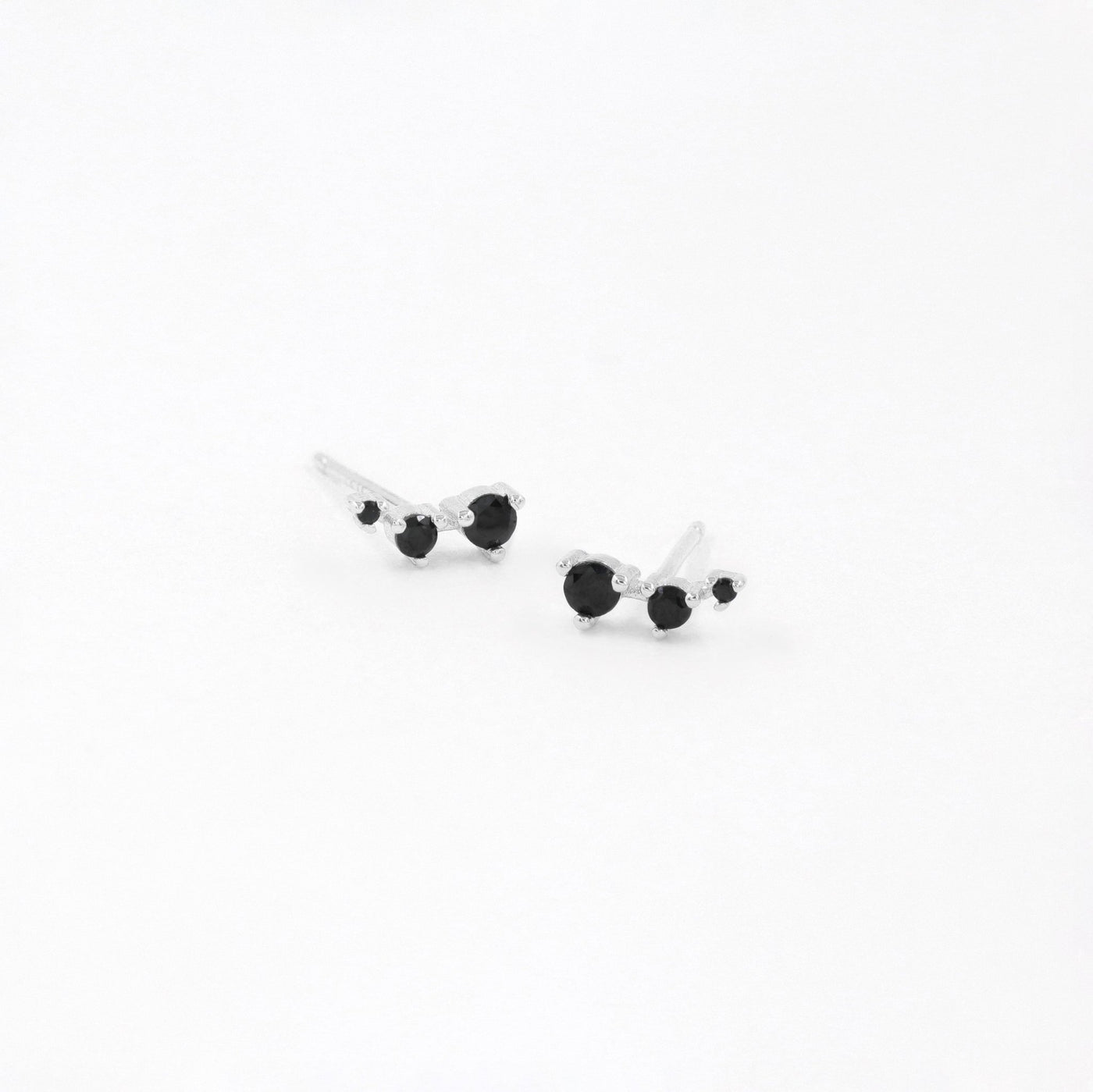 Noelia - Puces d'Oreilles en Argent Massif - Petite Vagabonde