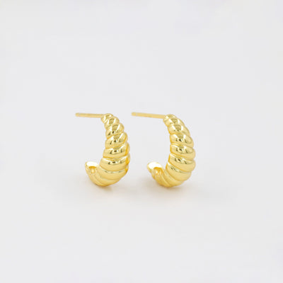 Valentina - Puces d'Oreilles en Argent Massif - Petite Vagabonde