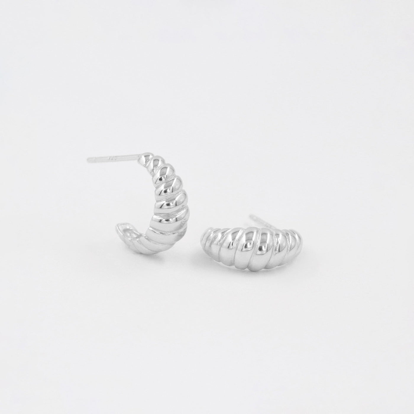 Valentina - Puces d'Oreilles en Argent Massif - Petite Vagabonde