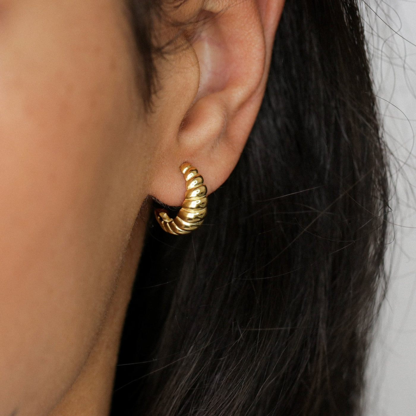 Valentina - Puces d'Oreilles en Argent Massif - Petite Vagabonde