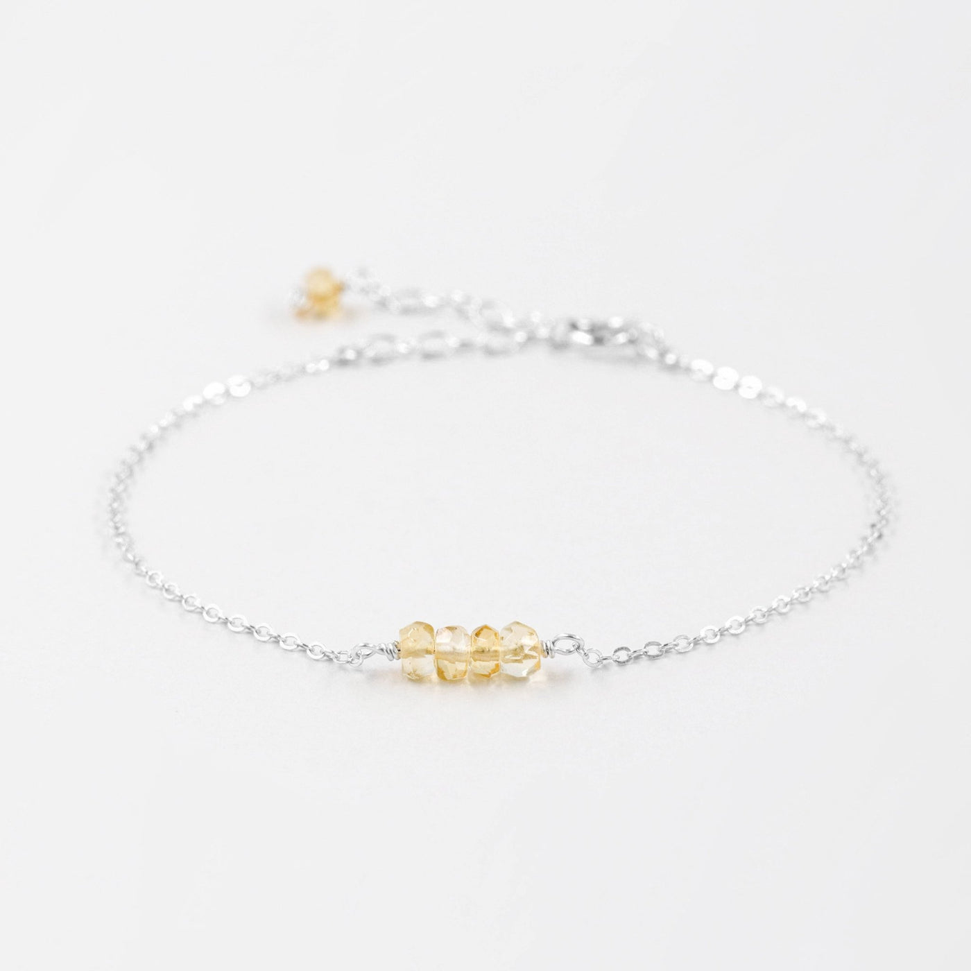 Alina - Bracelet avec Citrine Naturelle - Petite Vagabonde