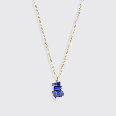 Briseis - Collier avec Lapis Lazuli Naturel - Petite Vagabonde