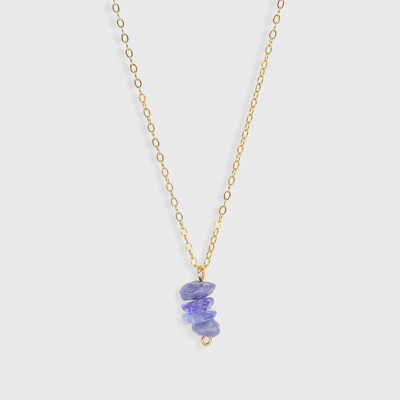 Briseis - Collier avec Tanzanite Naturelle - Petite Vagabonde