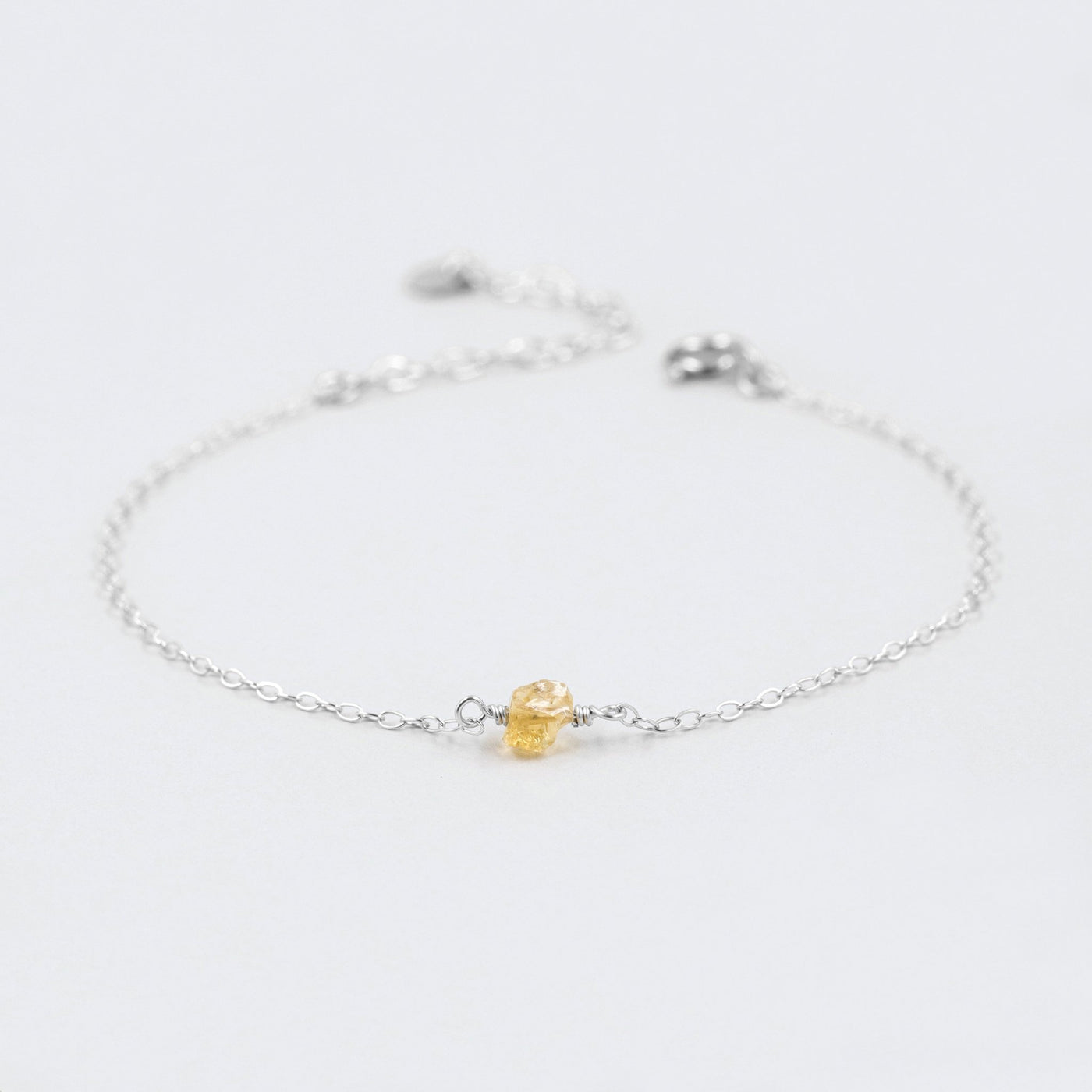 Camina - Bracelet avec Citrine Naturelle Brute - Petite Vagabonde