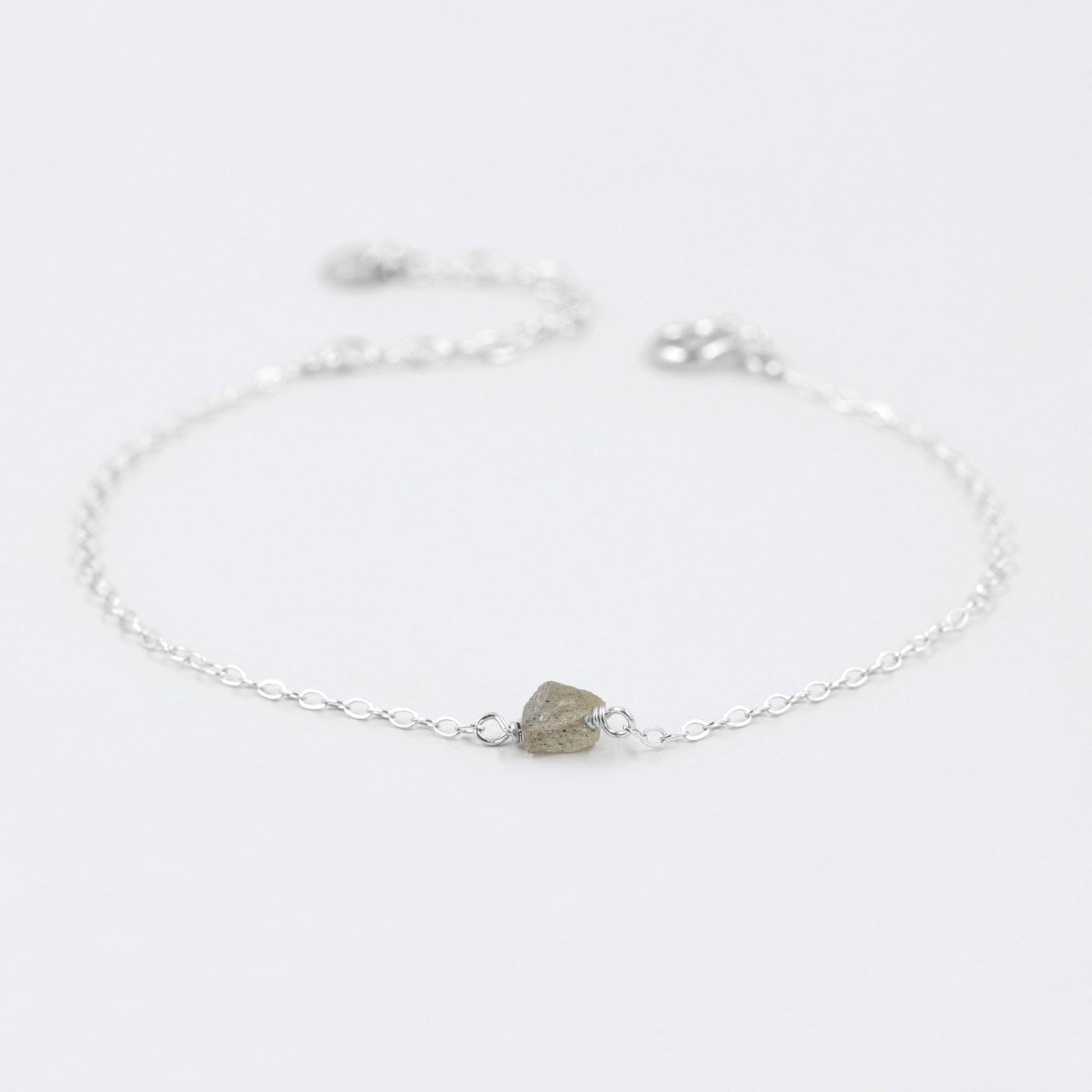 Camina - Bracelet avec Labradorite Naturelle Brute - Petite Vagabonde