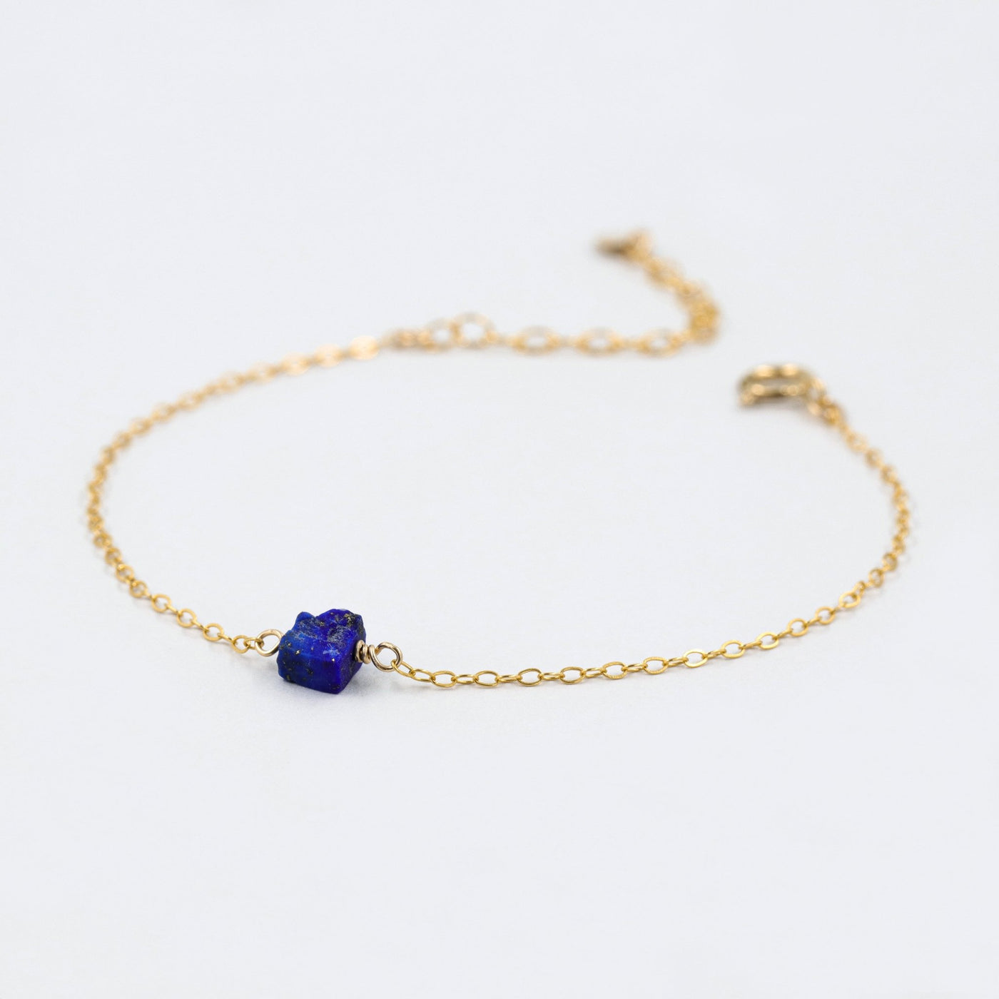 Camina - Bracelet avec Lapis Lazuli Naturel Brut - Petite Vagabonde