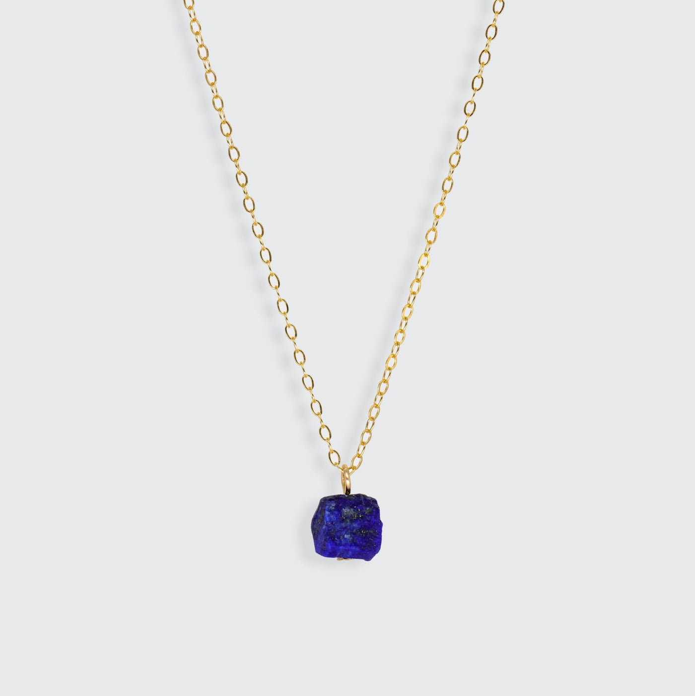 Camina - Collier avec Lapis Lazuli Naturel Brut - Petite Vagabonde