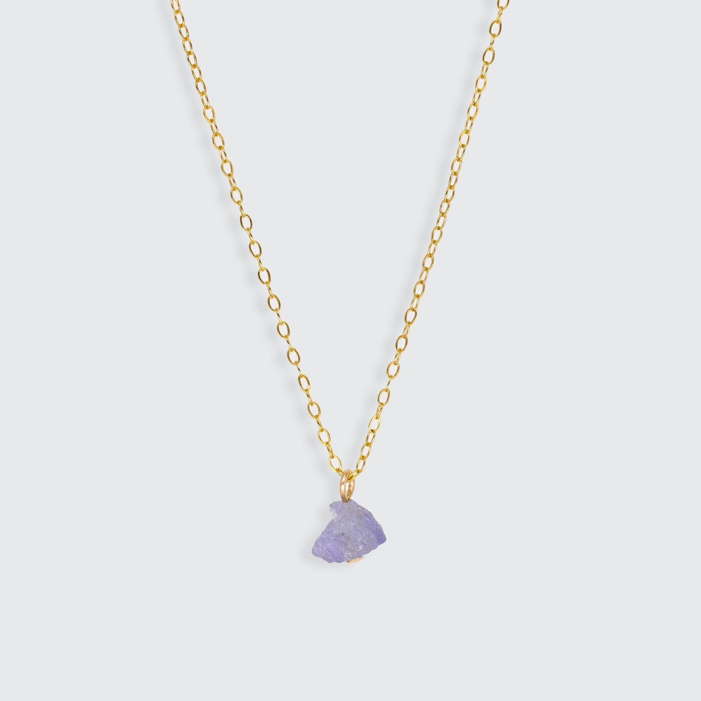 Camina - Collier avec Tanzanite Naturelle Brute - Petite Vagabonde