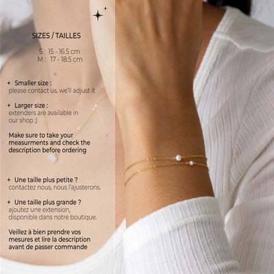 Elsa - Bracelet Perles Naturelles - Petite Vagabonde