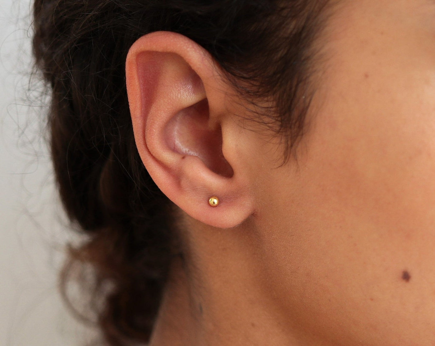 Helif - Puces d'Oreilles en Argent Massif 1.5-5mm - Petite Vagabonde