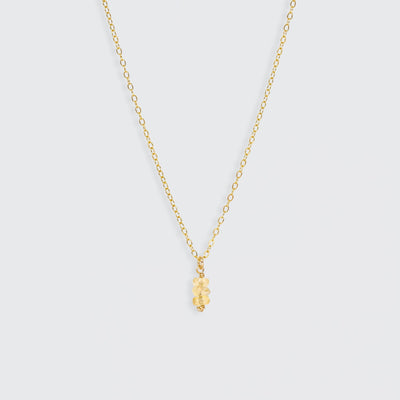 Iris - Collier avec Citrine Naturelle - Petite Vagabonde