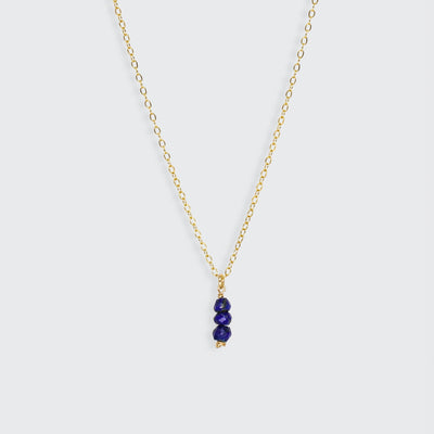 Iris - Collier avec Lapis Lazuli Naturel - Petite Vagabonde